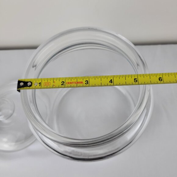 Vintage Hershey’s Chocolate Memories Sweets Treats 1895 Glass cookie jar Lid 90s - Picture 7 of 16